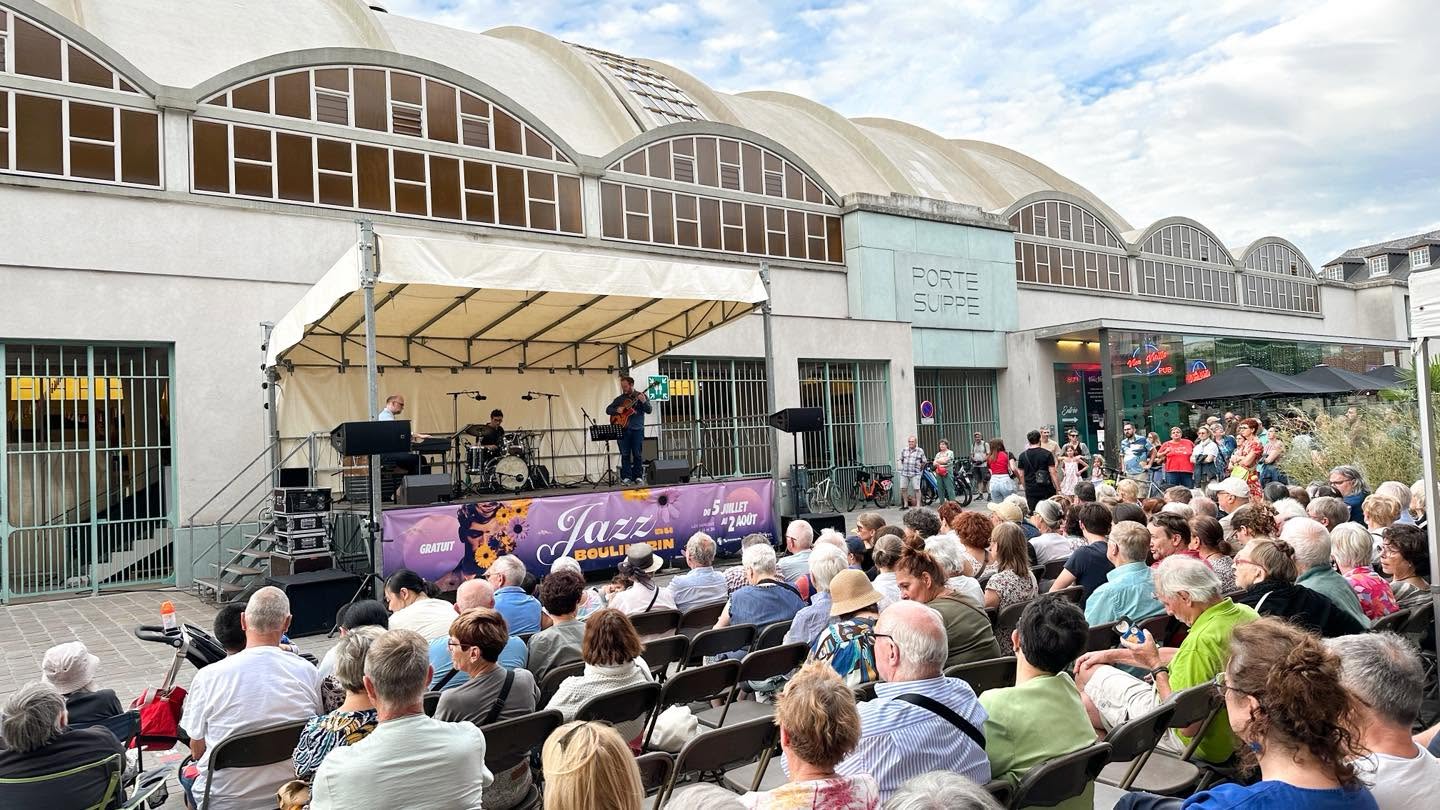 Concert en plein air de Jazz au Boulingrin